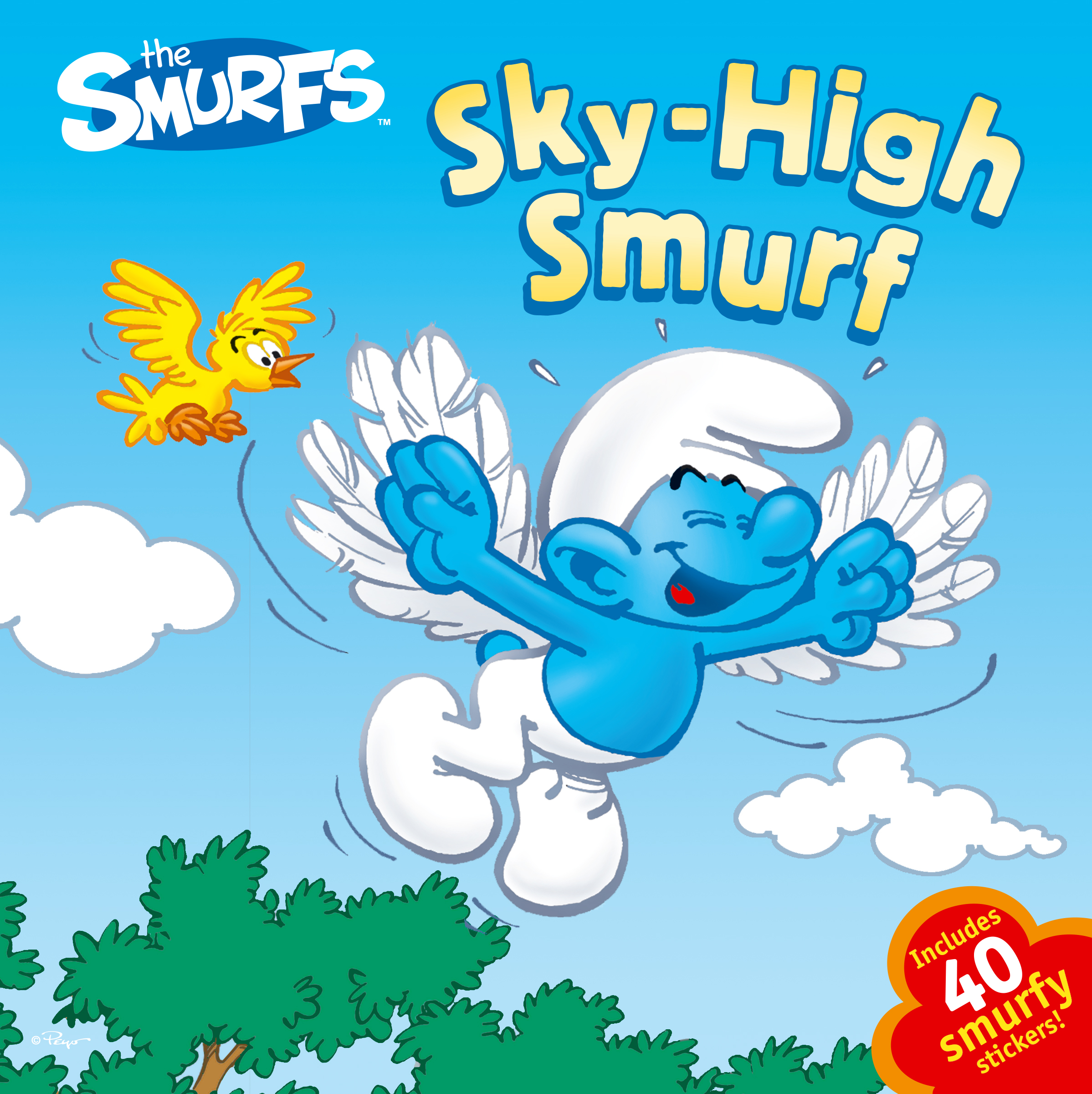 flying smurfs