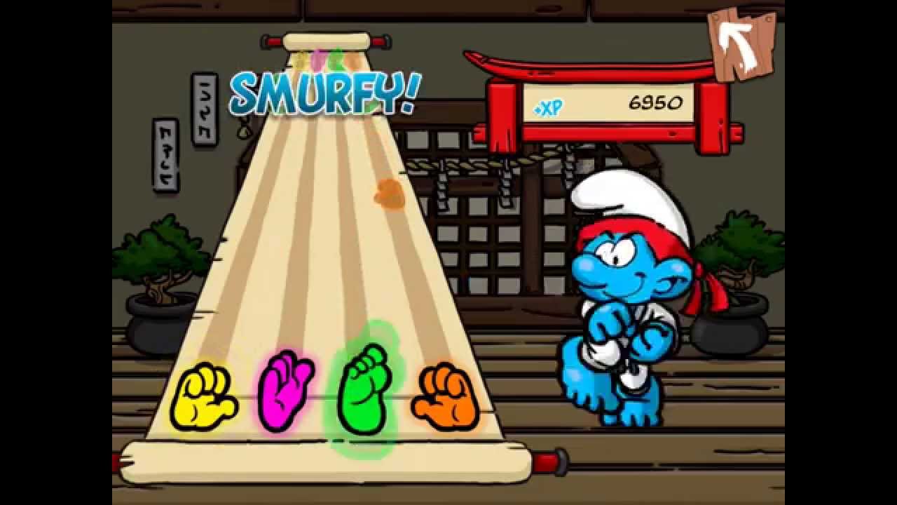 karate smurfs
